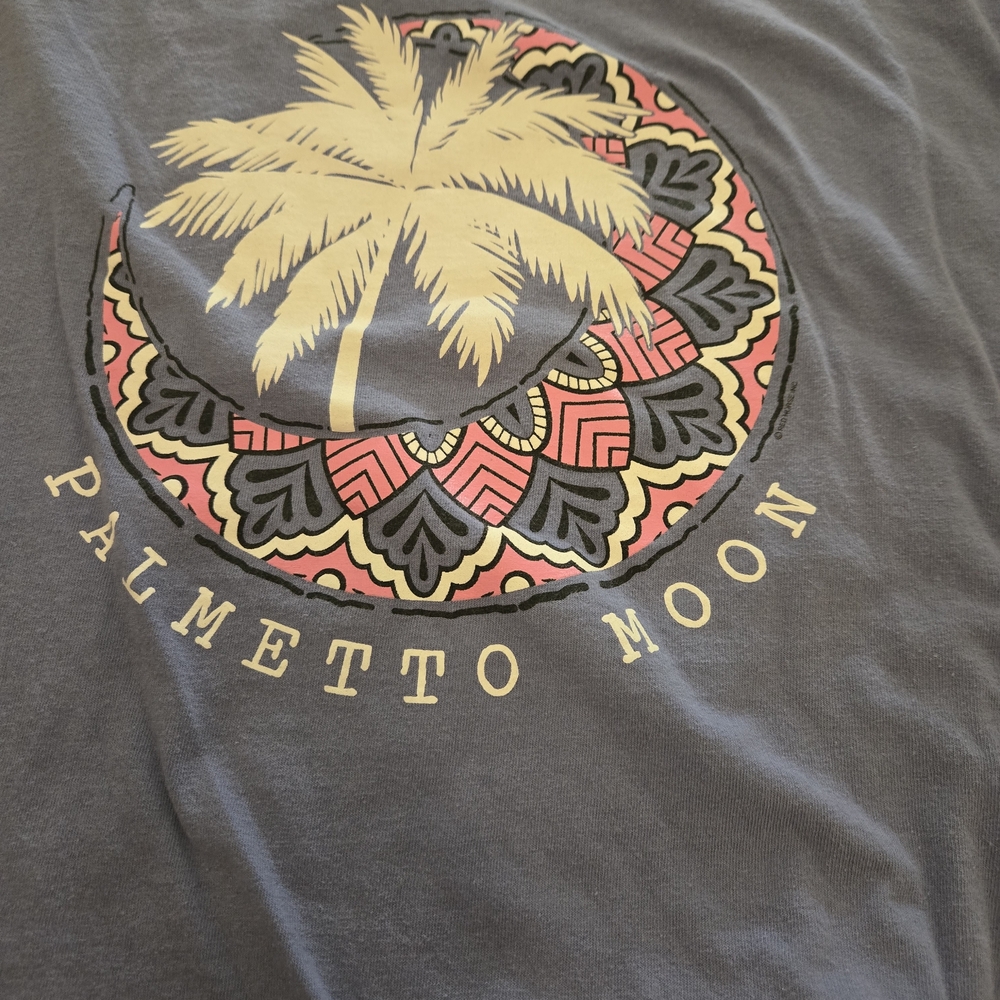 Palmetto Moon Gray Short Sleeve Tee